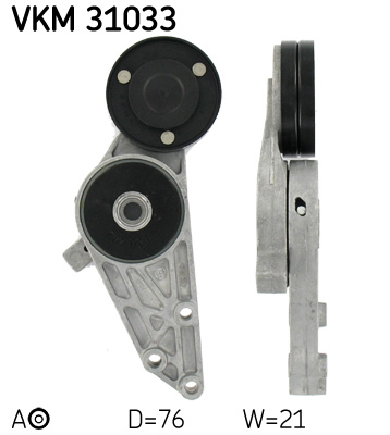Galet-tendeur de courroie d'accessoires SKF VKM 31033